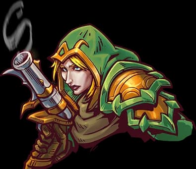 Gunslinger class art